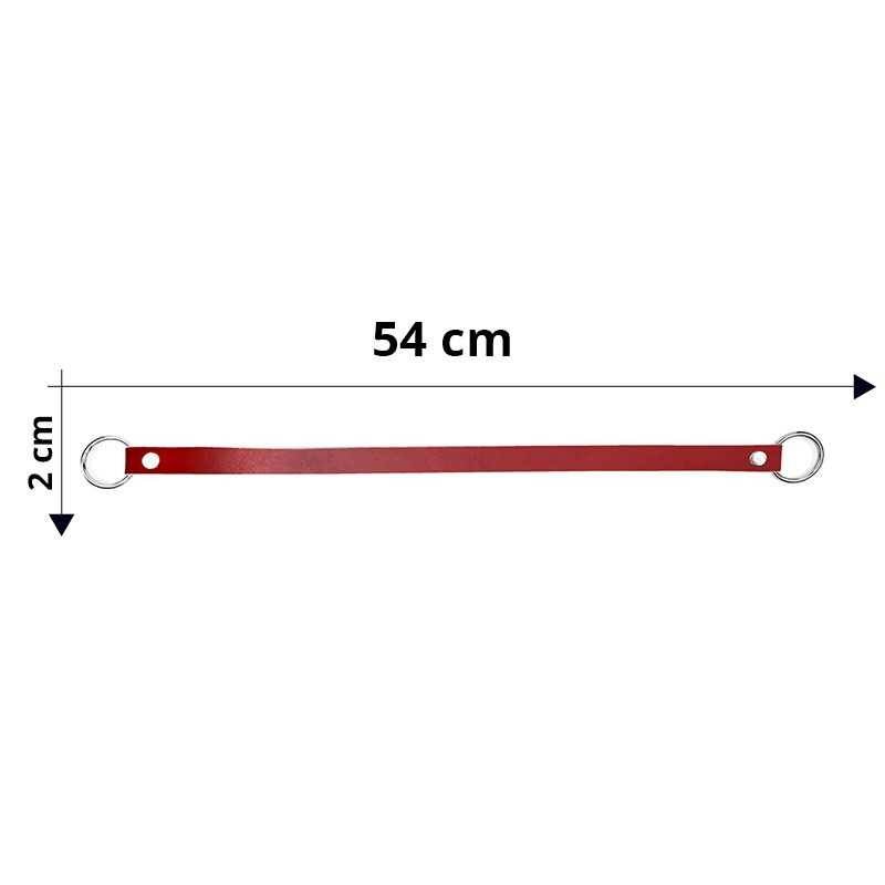 Manico Per Borsa Con Anelli In Metallo 54x2 Cm - - LacariaRicami.Store
