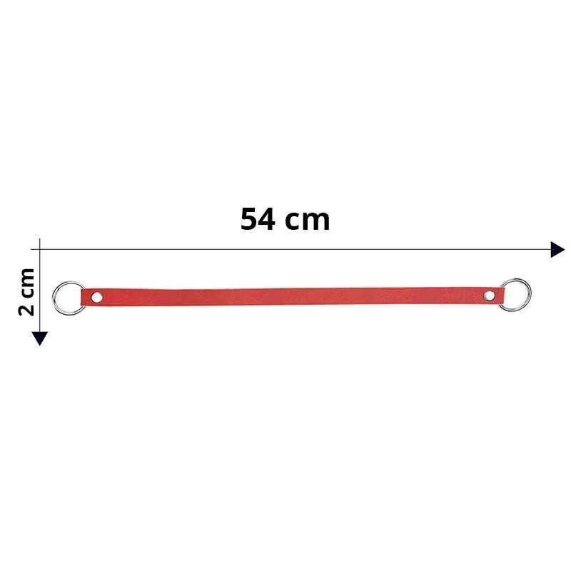 Manico Per Borsa Con Anelli In Metallo 54x2 Cm - - LacariaRicami.Store
