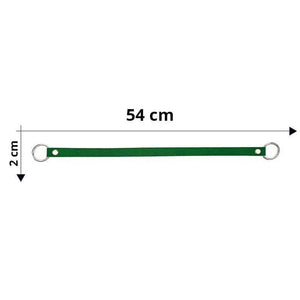 Manico Per Borsa Con Anelli In Metallo 54x2 Cm - - LacariaRicami.Store