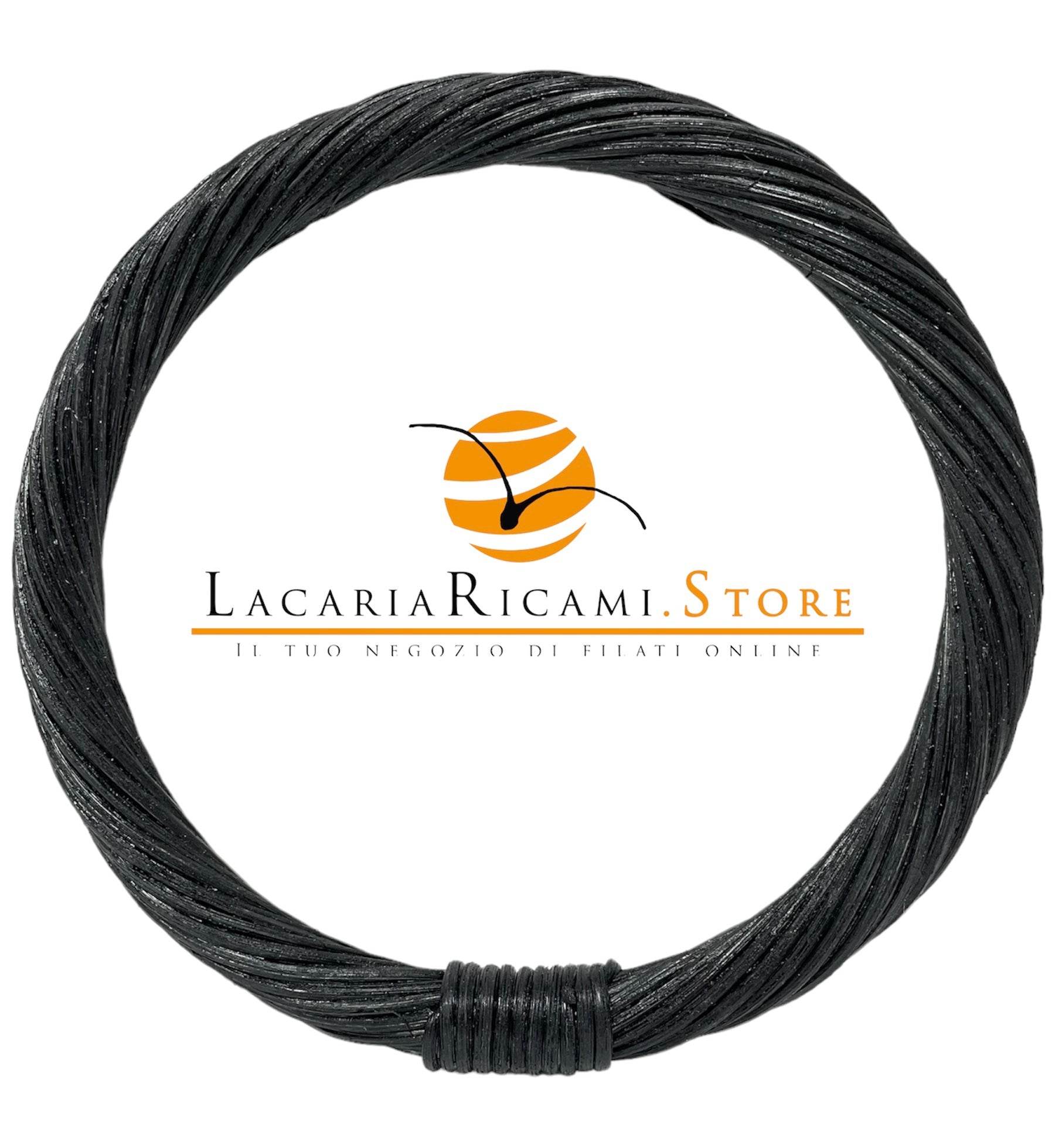 MANICO Tondo Intrecciato in Rattan 12,5 Cm - - LacariaRicami.Store