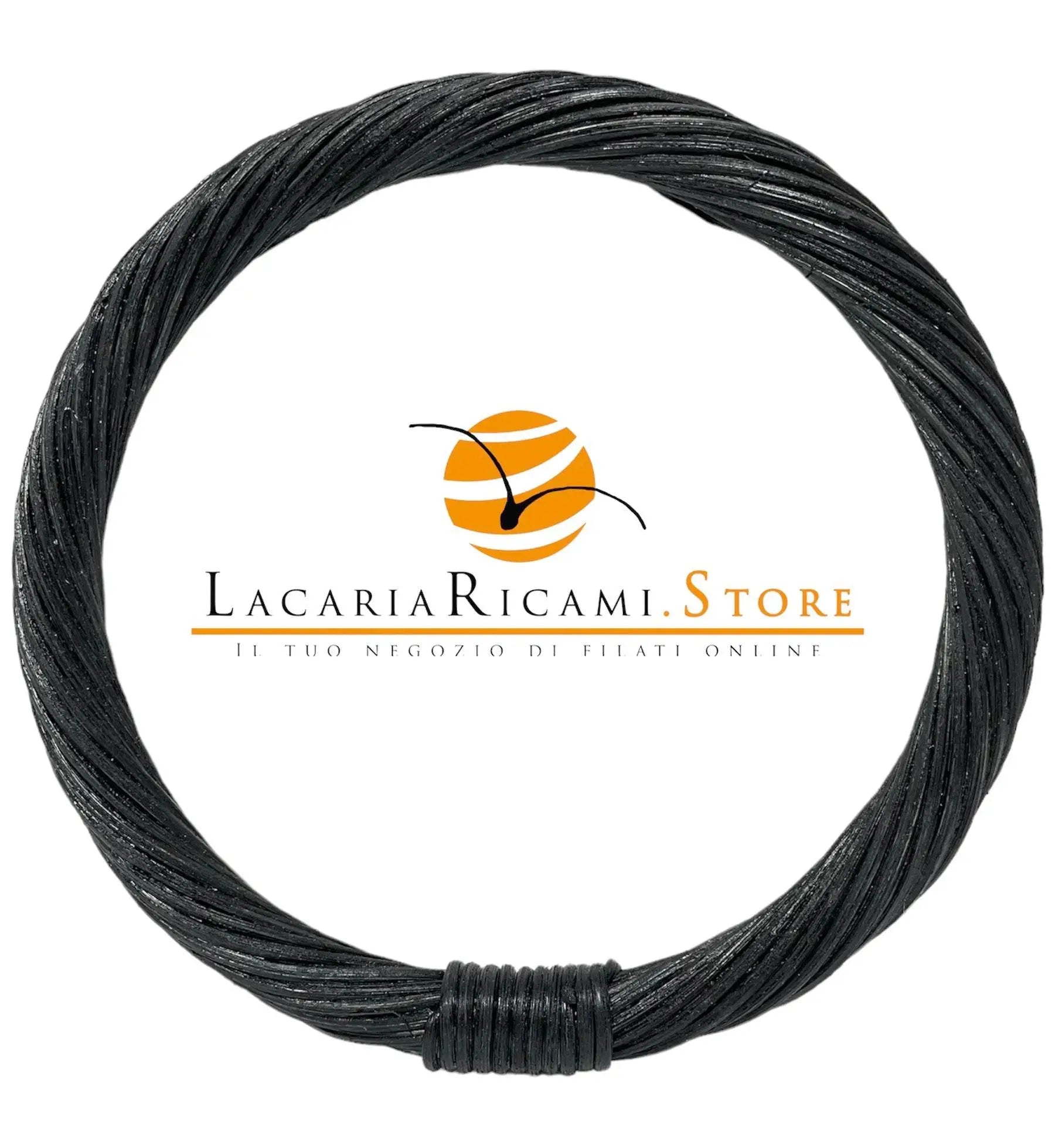 MANICO Tondo Intrecciato in Rattan 12,5 Cm - - LacariaRicami.Store
