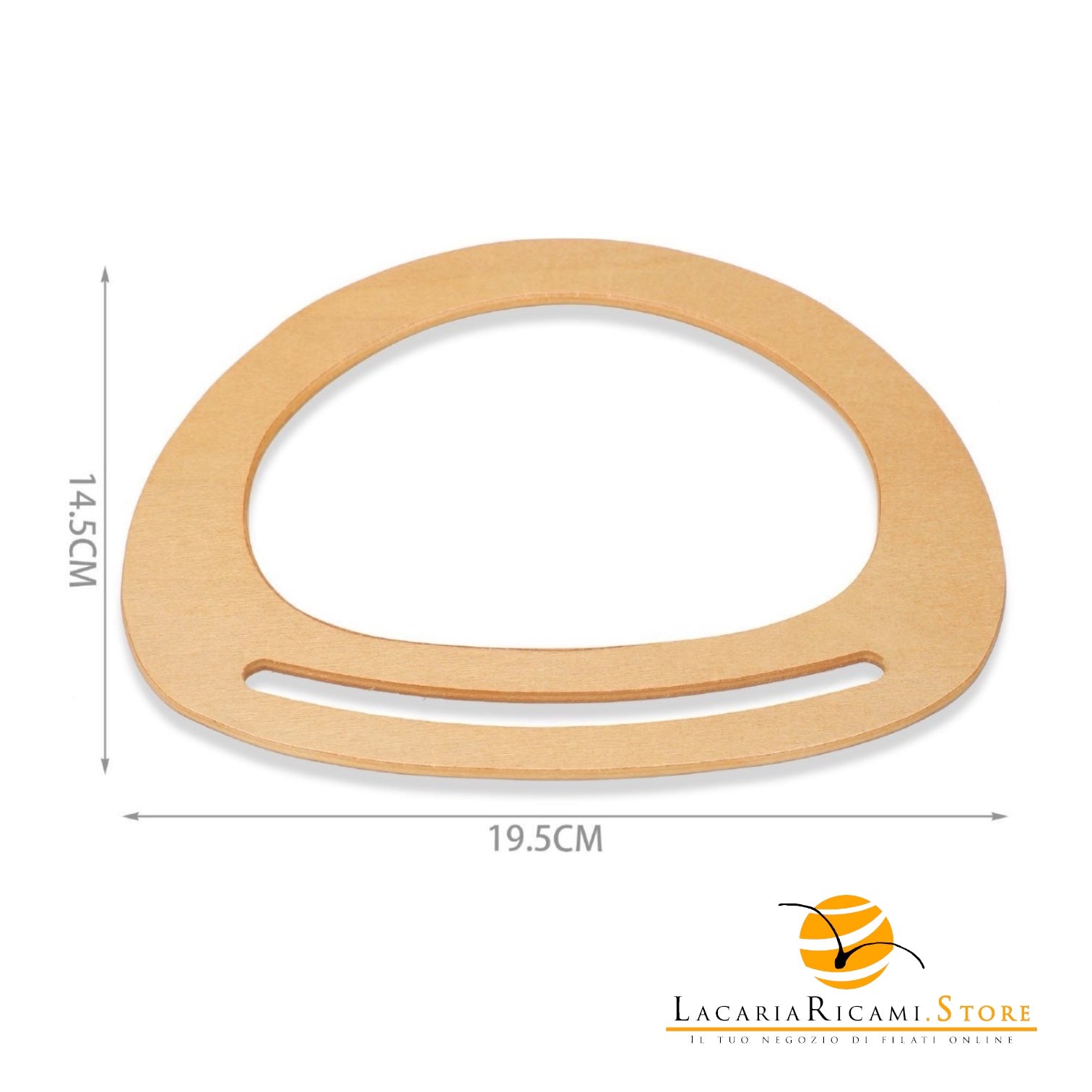 MANICI In Legno 19,5x14,5 Cm