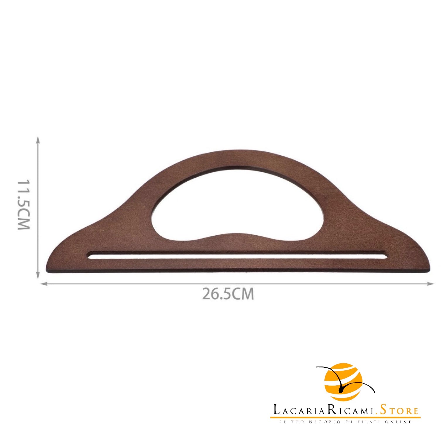 MANICI In Legno 26,5x11,5 Cm
