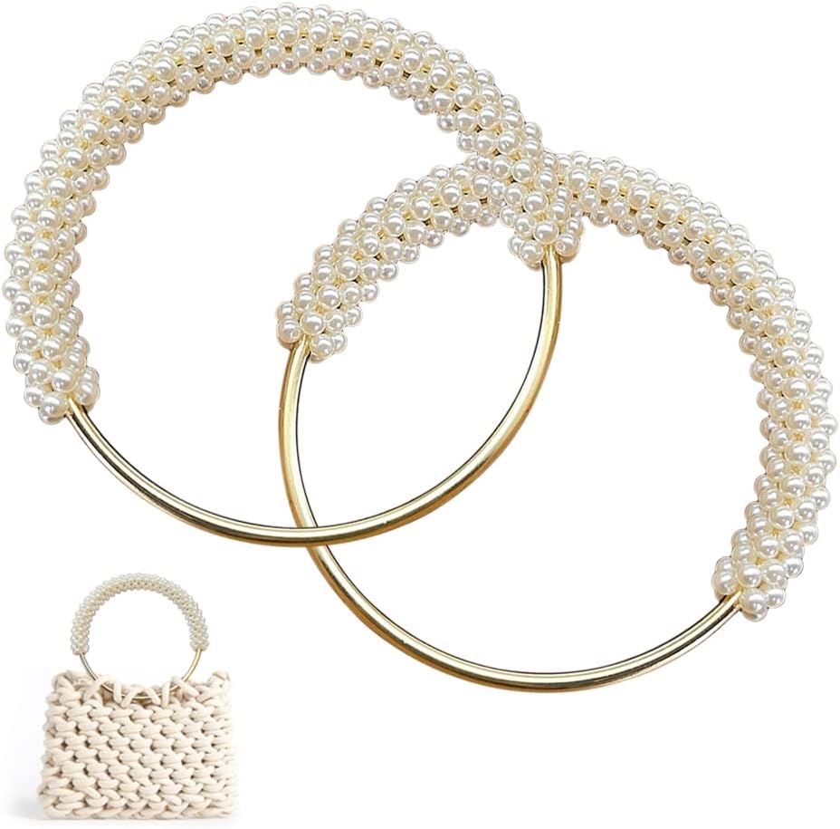 Manico Con Perle Per Borse - MAF Accessories - Colore: - by LacariaRicami.Store