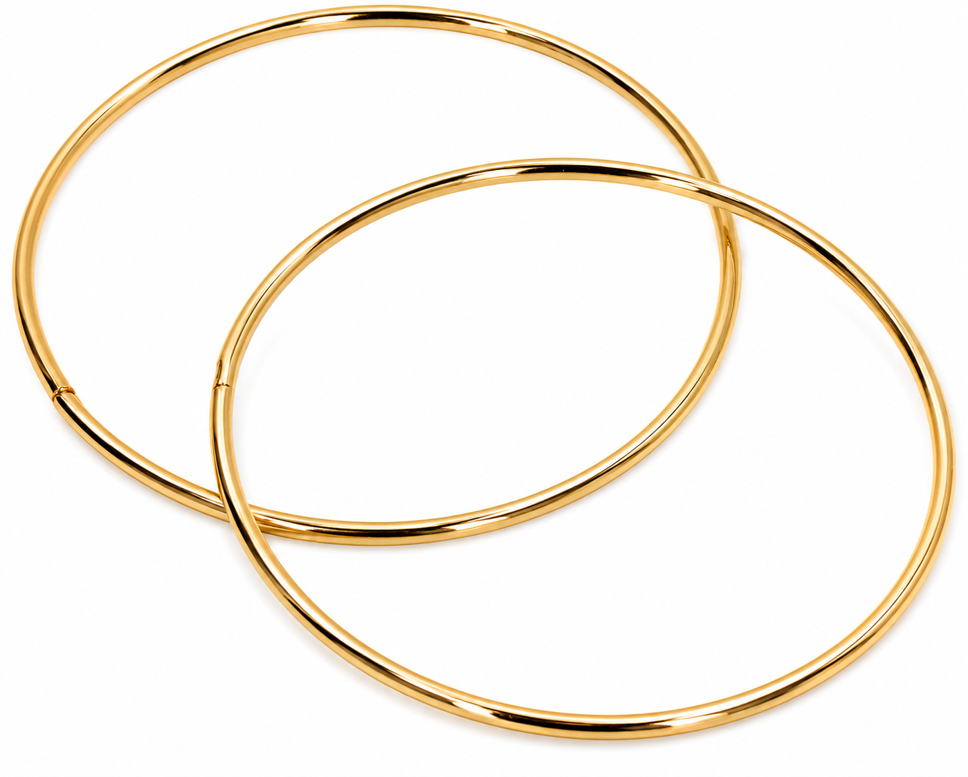 Manici TONDI Metallici - Mas Srl - Colore: 250 mm - ORO - by LacariaRicami.Store
