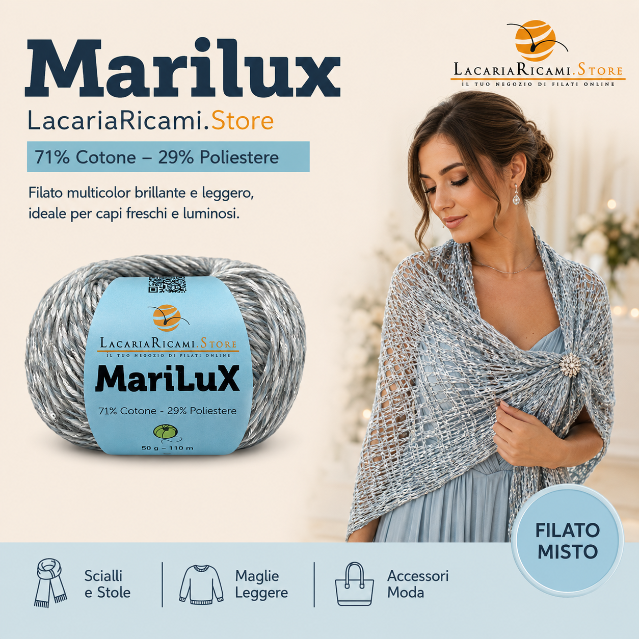 COTONE MariLuX - LacariaRicami.Store