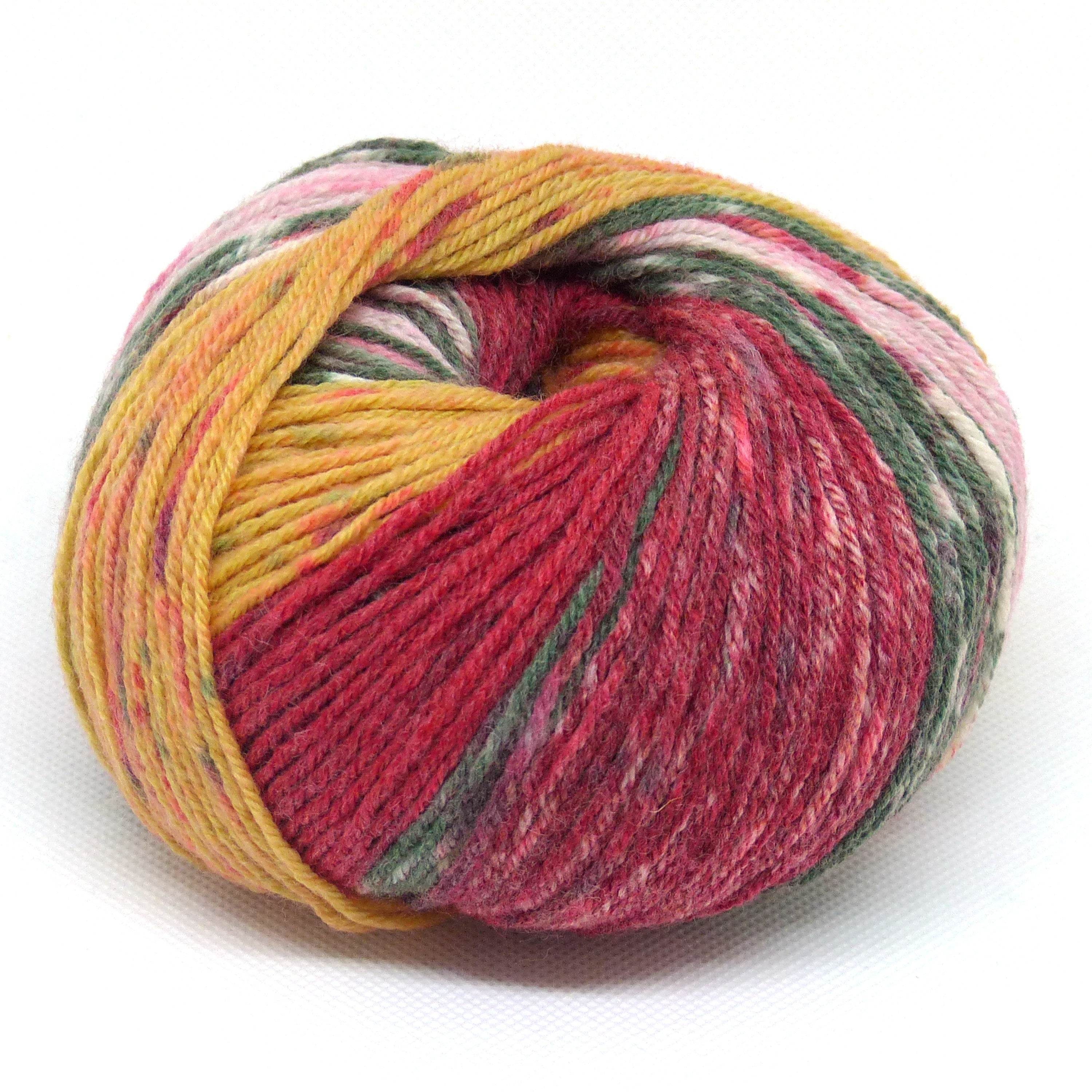 LANA Merinos Jacquard - Tropical Lane - - LacariaRicami.Store