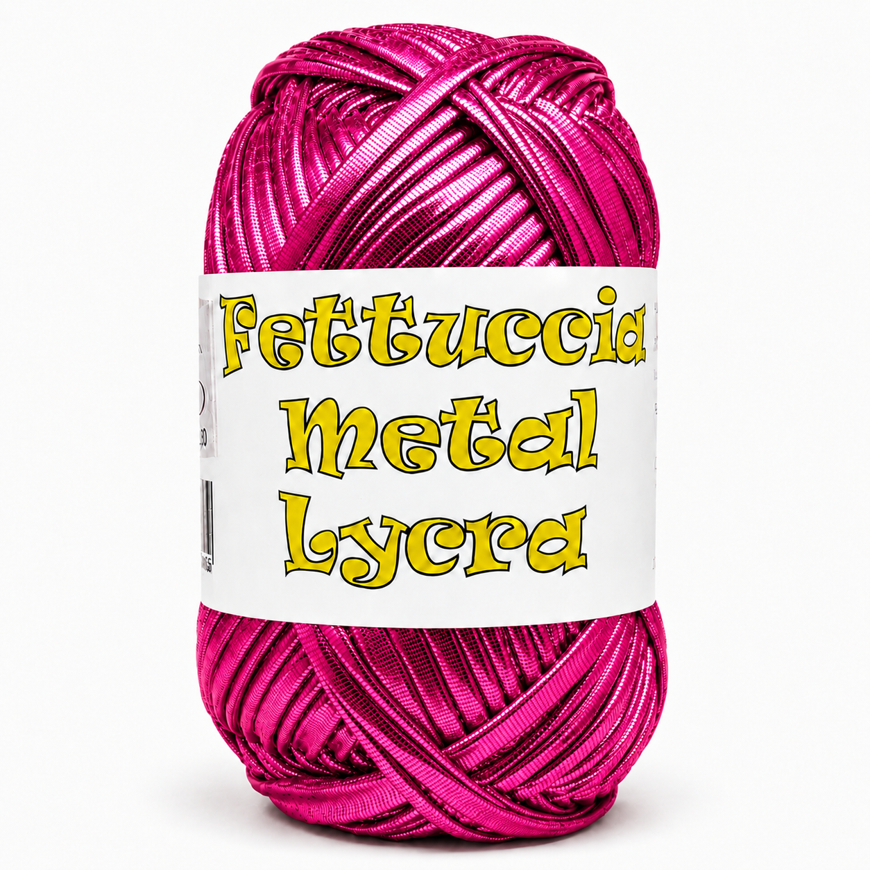 Fettuccia METAL LYCRA - MAS Srl - Colore: 08 - FUXIA - by LacariaRicami.Store