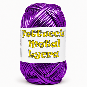 Fettuccia METAL LYCRA - MAS Srl - Colore: 09 - VIOLA - by LacariaRicami.Store
