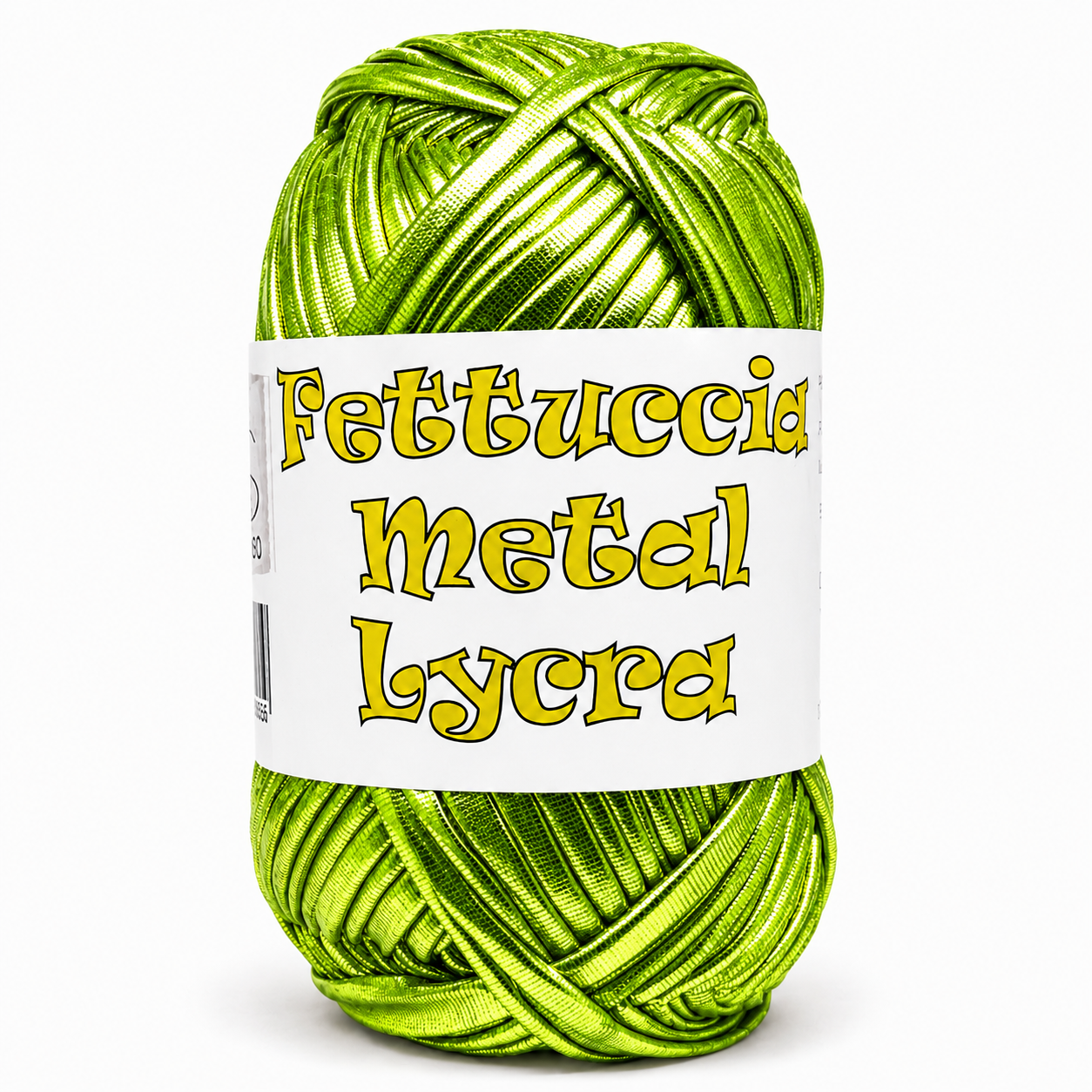 Fettuccia METAL LYCRA - MAS Srl - Colore: 13 - KIWI - by LacariaRicami.Store