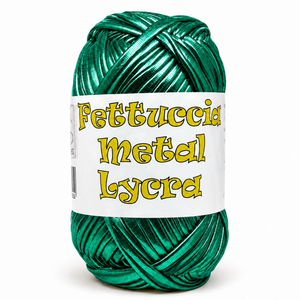 Fettuccia METAL LYCRA - MAS Srl - Colore: 14 - VERDE - by LacariaRicami.Store