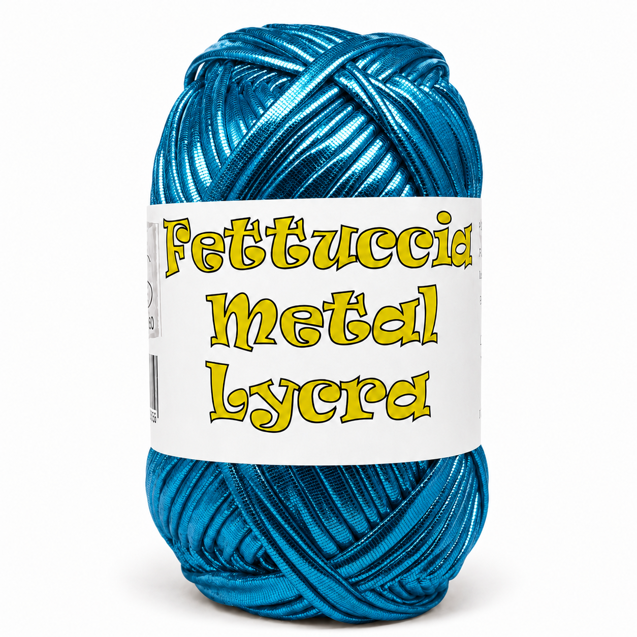Fettuccia METAL LYCRA - MAS Srl - Colore: 15 - TURCHESE - by LacariaRicami.Store