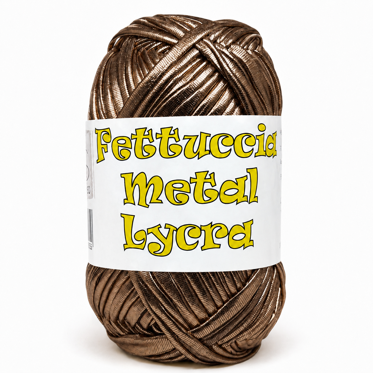 Fettuccia METAL LYCRA - MAS Srl - Colore: 17 - MARRONE - by LacariaRicami.Store