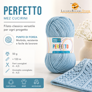 Lana PERFETTO - Mez Cucirini - Colore: - by LacariaRicami.Store