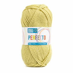 Lana PERFETTO - Mez Cucirini - Colore: P08075 - VERDE CAVALLETTA - by LacariaRicami.Store