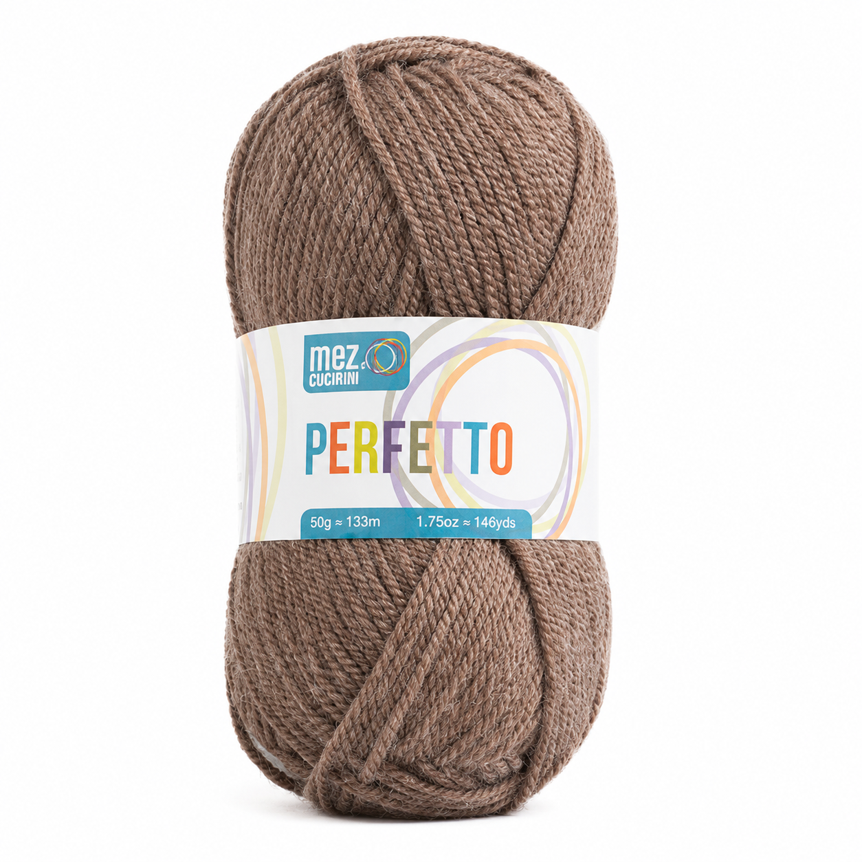 Lana PERFETTO - Mez Cucirini - Colore: P08197 - MARRONE LEGNO - by LacariaRicami.Store