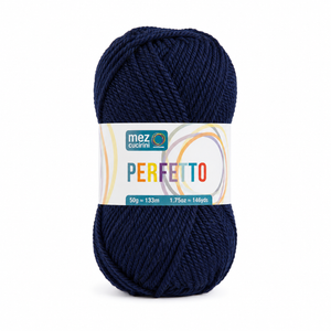 Lana PERFETTO - Mez Cucirini - Colore: P08223 - BLU MARINO - by LacariaRicami.Store