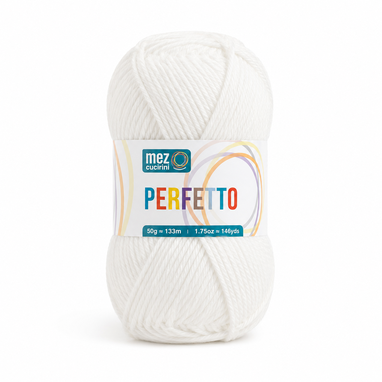 Lana PERFETTO - Mez Cucirini - Colore: P08224 - BIANCO - by LacariaRicami.Store