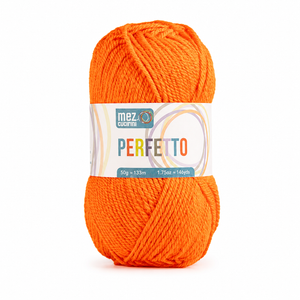 Lana PERFETTO - Mez Cucirini - Colore: P08279 - ARANCIO NEON - by LacariaRicami.Store