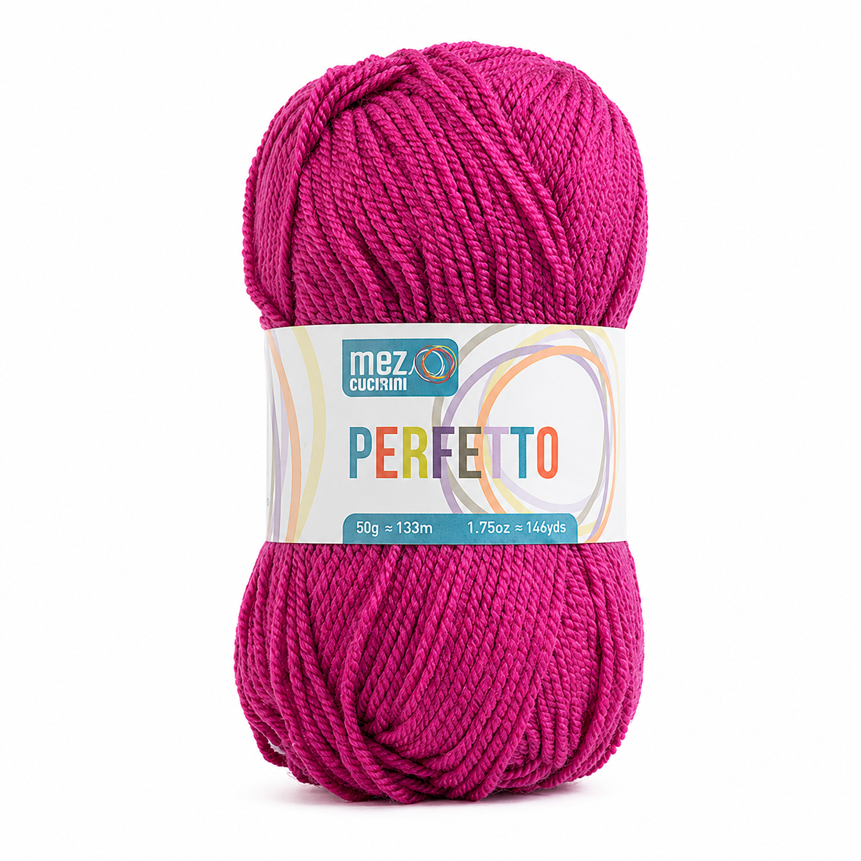 Lana PERFETTO - Mez Cucirini - Colore: P08289 - FUCSIA SCURO - by LacariaRicami.Store