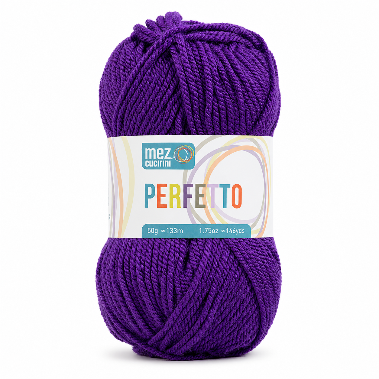Lana PERFETTO - Mez Cucirini - Colore: P08303 - VIOLA DALIA - by LacariaRicami.Store
