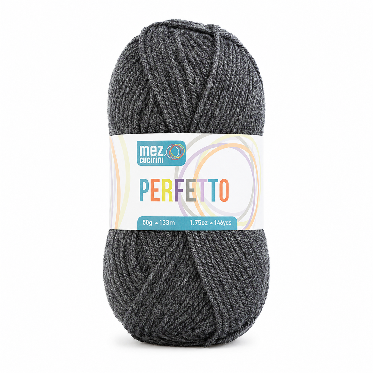 Lana PERFETTO - Mez Cucirini - Colore: P08319 - GRIGIO SCURO - by LacariaRicami.Store