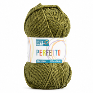 Lana PERFETTO - Mez Cucirini - Colore: P08338 - VERDE AVOCADO - by LacariaRicami.Store