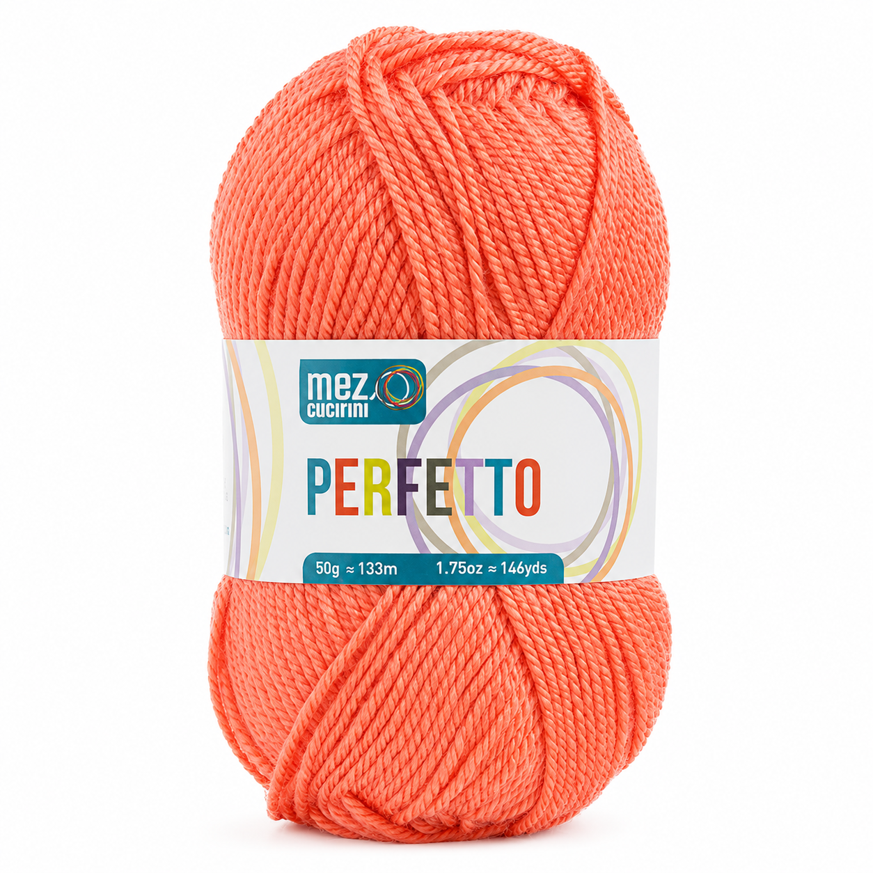 Lana PERFETTO - Mez Cucirini - Colore: P08342 - SALMONE - by LacariaRicami.Store