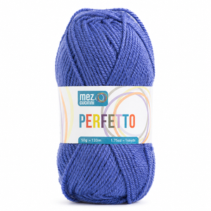 Lana PERFETTO - Mez Cucirini - Colore: P08344 - BLU ASTRO - by LacariaRicami.Store