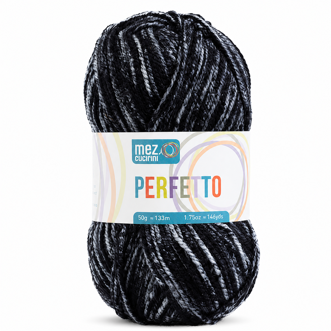 Lana PERFETTO - Mez Cucirini - Colore: P08355 - NERO DENIM - by LacariaRicami.Store