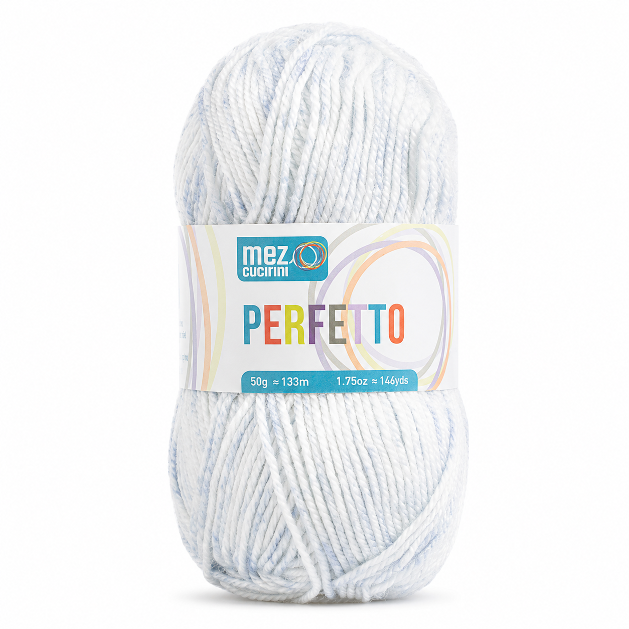 Lana PERFETTO - Mez Cucirini - Colore: P08356 - CELESTE DENIM - by LacariaRicami.Store