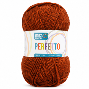 Lana PERFETTO - Mez Cucirini - Colore: P08358 - RUGGINE - by LacariaRicami.Store