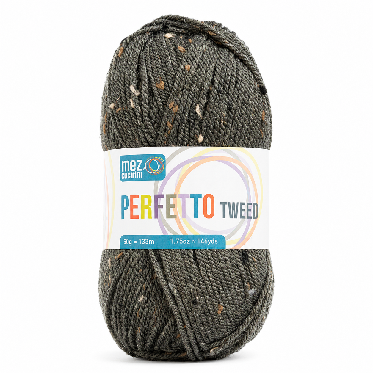 Lana PERFETTO - Mez Cucirini - Colore: P08373 - LODEN TWEED - by LacariaRicami.Store