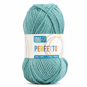 Lana PERFETTO - Mez Cucirini - Colore: P08382 - MARE DEL SUD - by LacariaRicami.Store