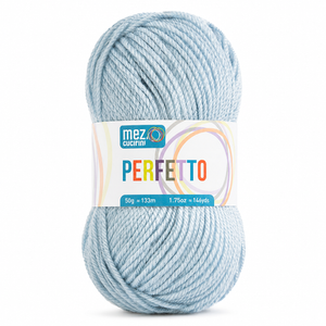 Lana PERFETTO - Mez Cucirini - Colore: P08384 - BLU GHIACCIO - by LacariaRicami.Store