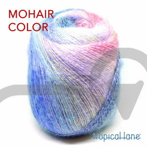 LANA Mohair Color - Tropical Lane - - LacariaRicami.Store