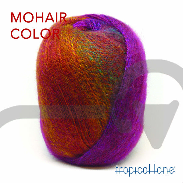 LANA Mohair Color - Tropical Lane | Fenomenale Leggerezza e Calore per Creazioni Uniche