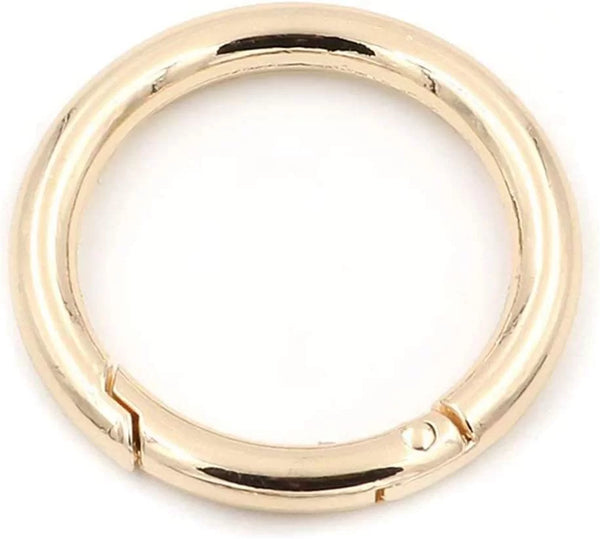 Anello a molla dorato di 62 mm molleventaglio Fenomenale per attrezzi e accessori