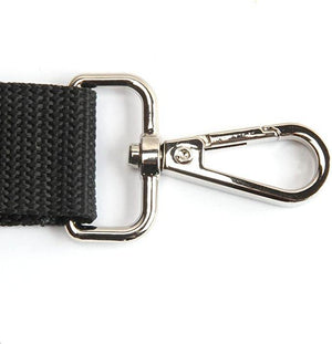 Moschettoni anello a D girevole - 47x32 mm - - LacariaRicami.Store