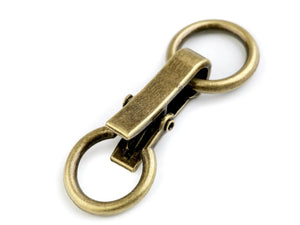 MOSCHETTONE decorativo con chiusura 60x21 mm | Moschettone Lussuoso - - LacariaRicami.Store