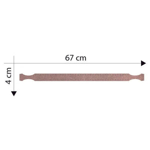 Manico Per Borsa 67x4 Cm - - LacariaRicami.Store