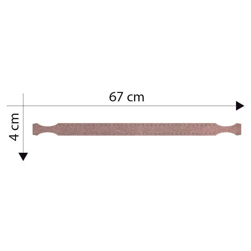 Manico Per Borsa 67x4 Cm - - LacariaRicami.Store