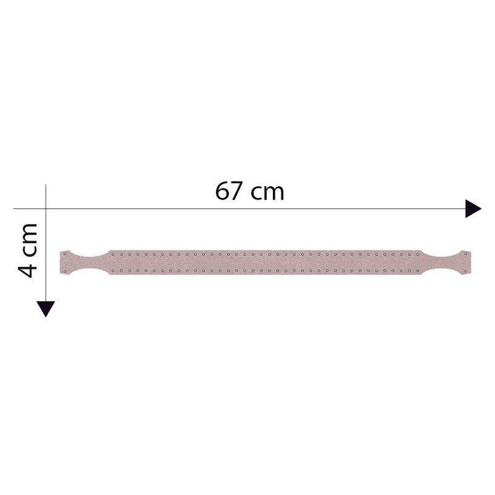 Manico Per Borsa 67x4 Cm - - LacariaRicami.Store