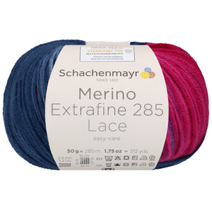 Lana MERINO EXTRAFINE 285 LACE - Schachenmayr - 00607 - Purple - LacariaRicami.Store