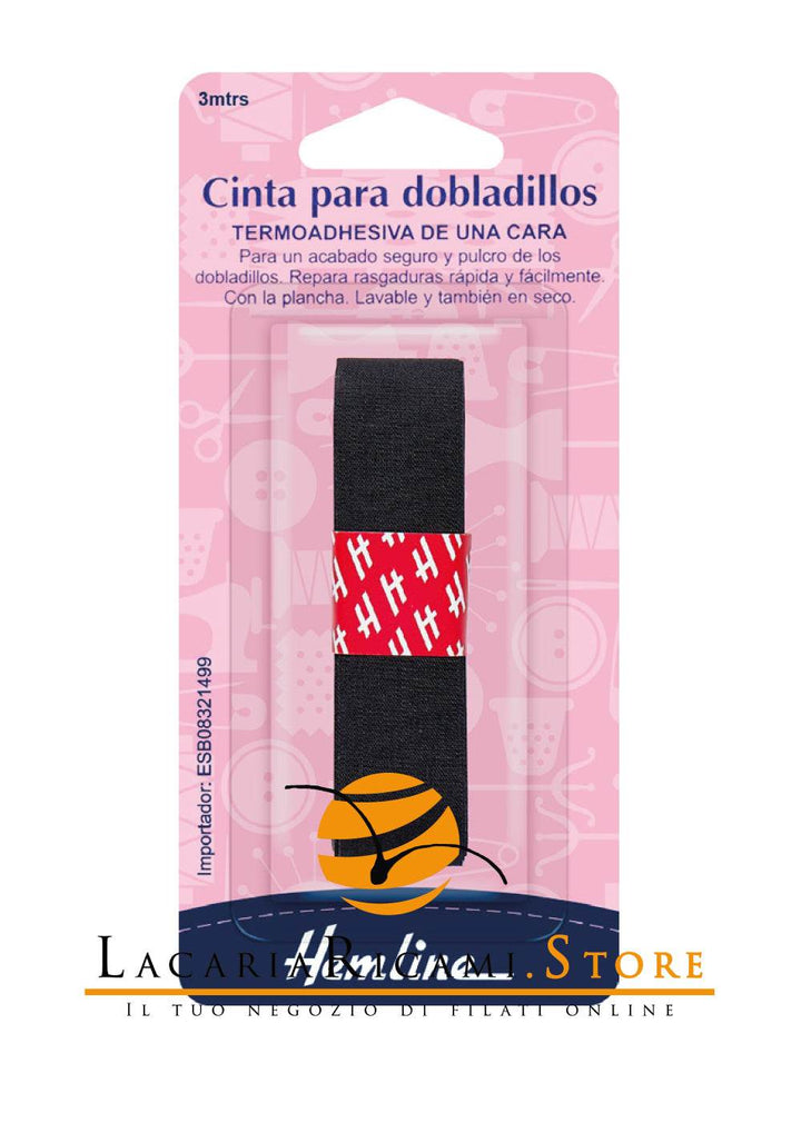 NASTRO Termoadesivo 3 metri x 1,8 cm - Hemline - - LacariaRicami.Store