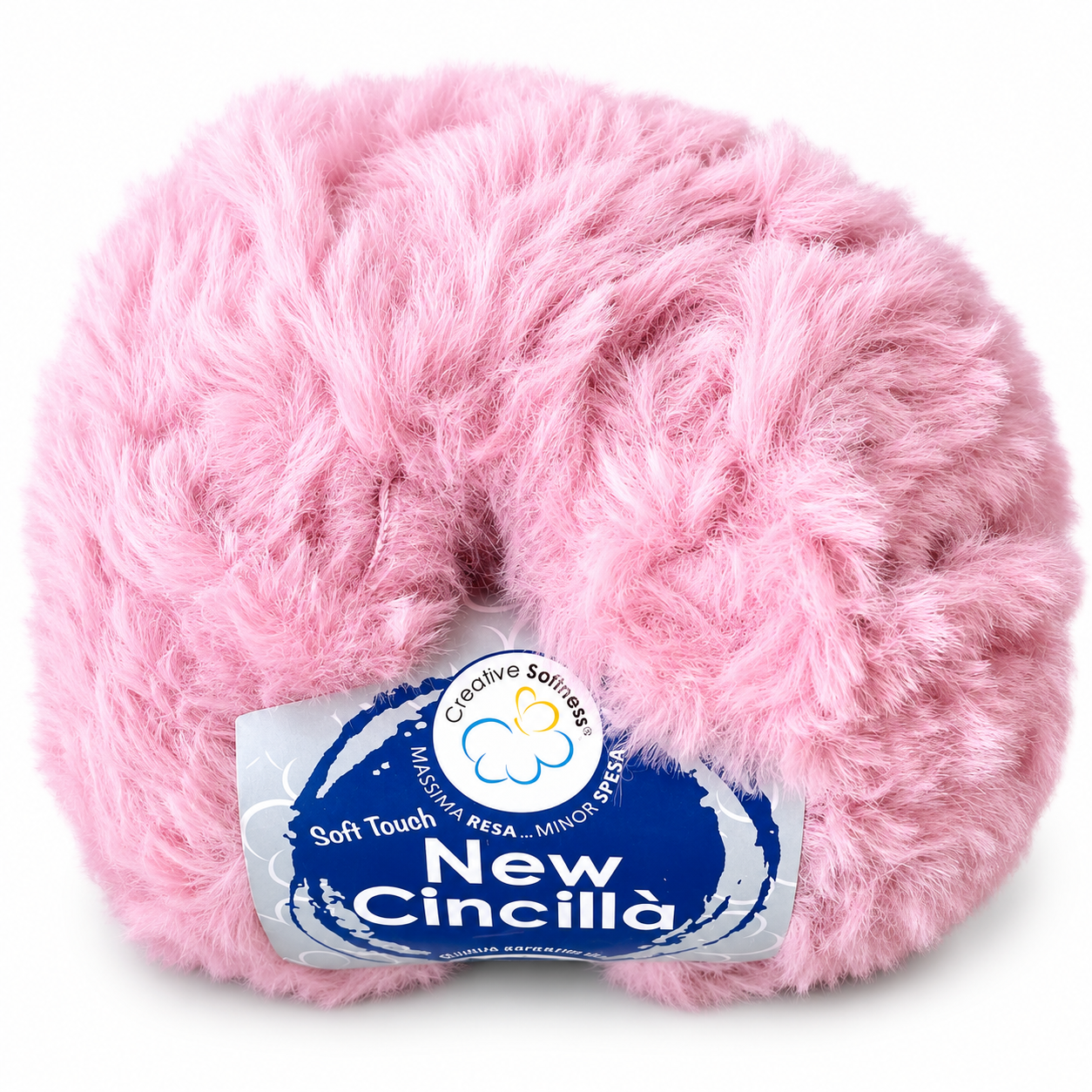 MICROFIBRA New Cincillà - Miss Tricot Filati - Colore: 06 - ROSA - by LacariaRicami.Store