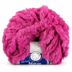 MICROFIBRA New Cincillà - Miss Tricot Filati - Colore: 14 - CICLAMINO - by LacariaRicami.Store