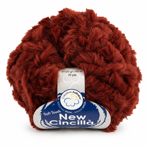 MICROFIBRA New Cincillà - Miss Tricot Filati - Colore: 31 - BORDEAUX - by LacariaRicami.Store