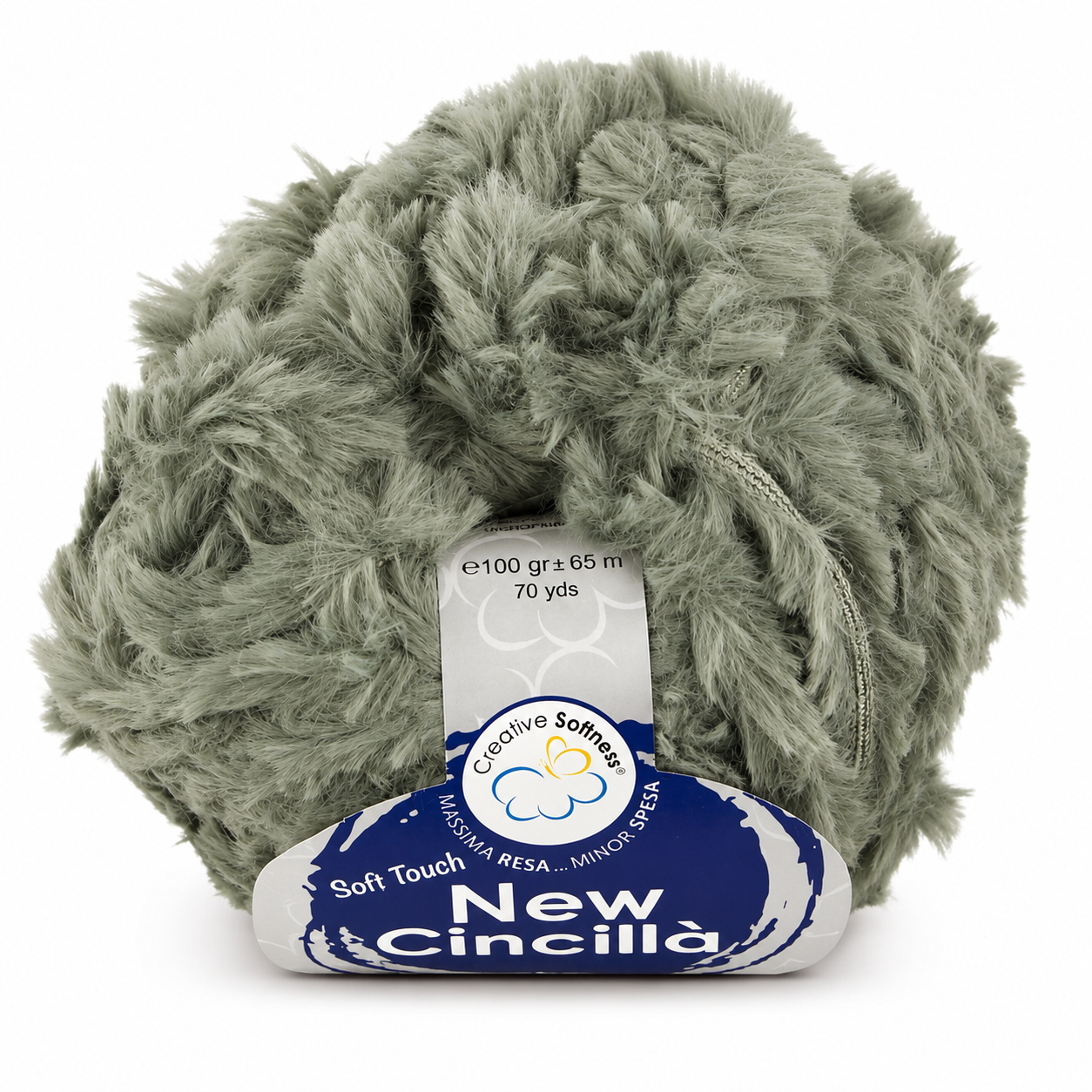 MICROFIBRA New Cincillà - Miss Tricot Filati - Colore: 34 - FUMO DI LONDRA - by LacariaRicami.Store