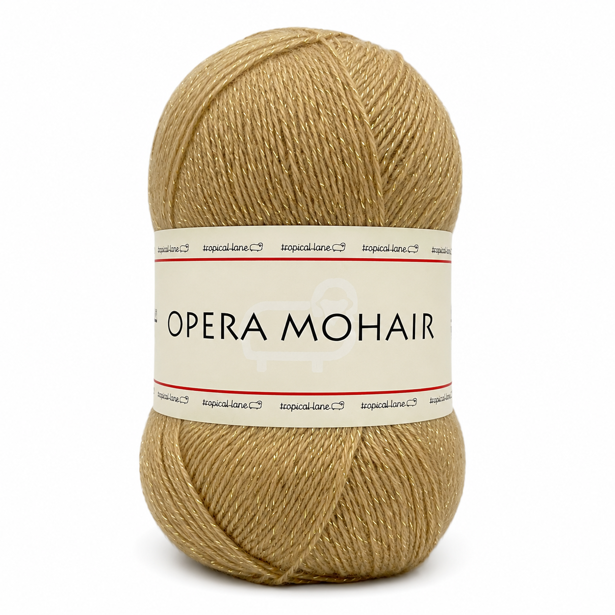 LANA Opera Mohair - Tropical Lane - Colore: 216 - BEIGE LUREX ARGENTO - by LacariaRicami.Store